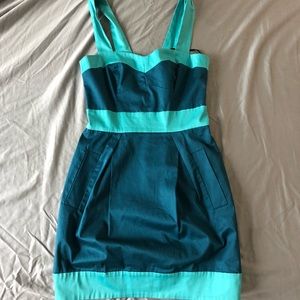 NWT French Connection Colorblock Potter Dress 6